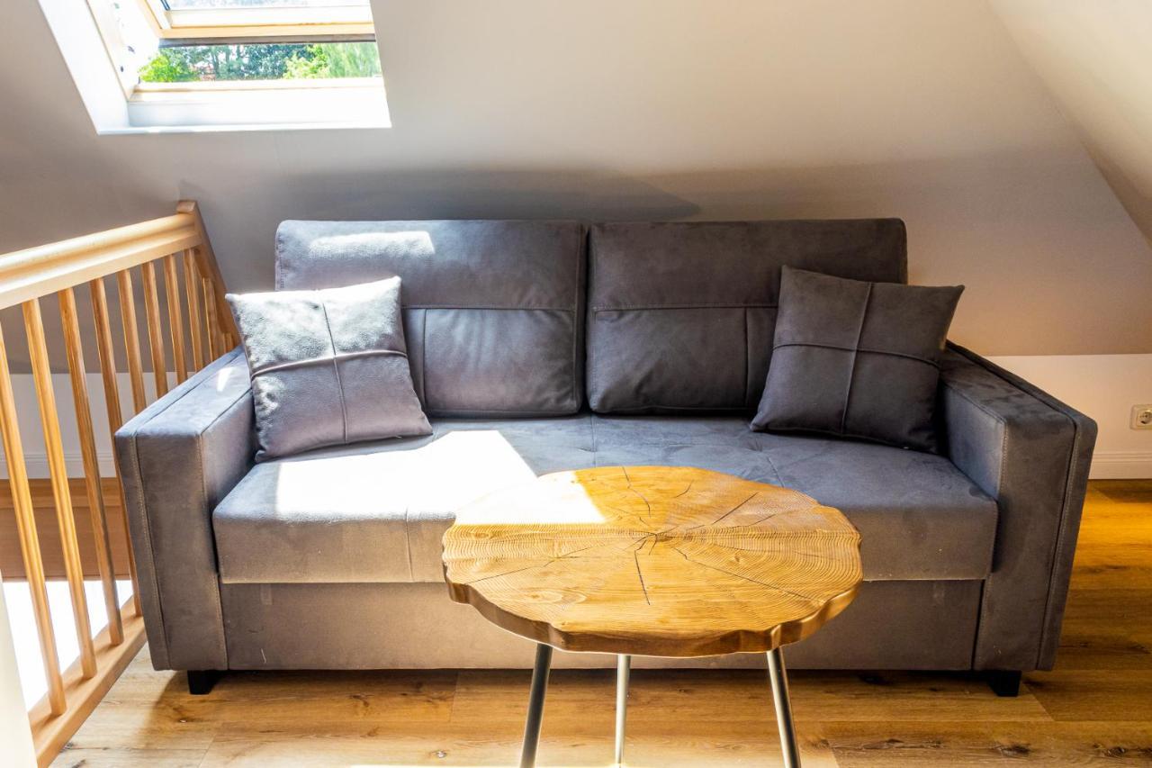 Moderne Maisonette Ferienwohnung Mit Gartenzugang, Nur 7 Gehminuten Zum Strand, Parkplatz & Fahrradunterstellplatz ชาร์บอยท์ซ ภายนอก รูปภาพ